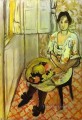 Mujer sentada 1919 fauvismo abstracto Henri Matisse